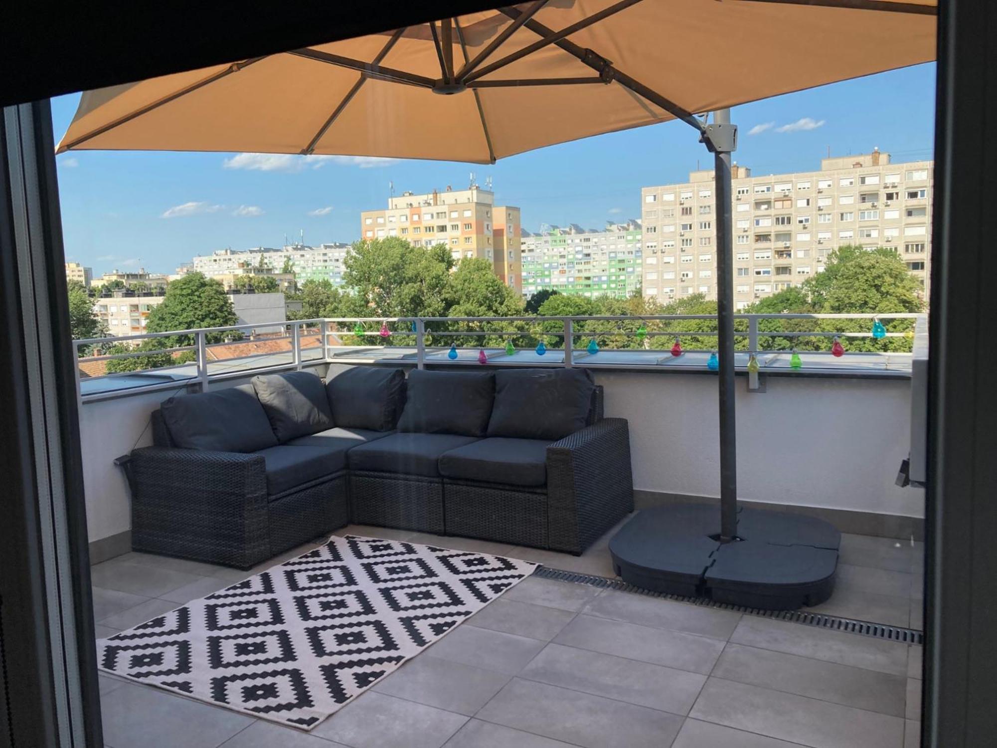 Buda Panorama Terrace Apartment Будапеща Екстериор снимка